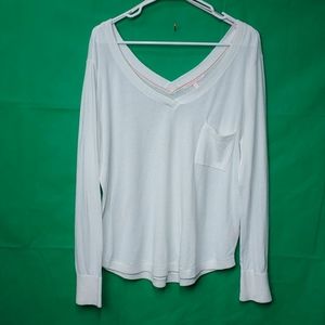 Victoria's secret shirt women's XL white